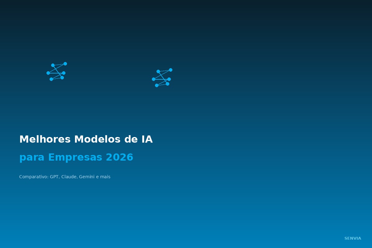 Os melhores modelos de IA para empresas em 2026: comparativo