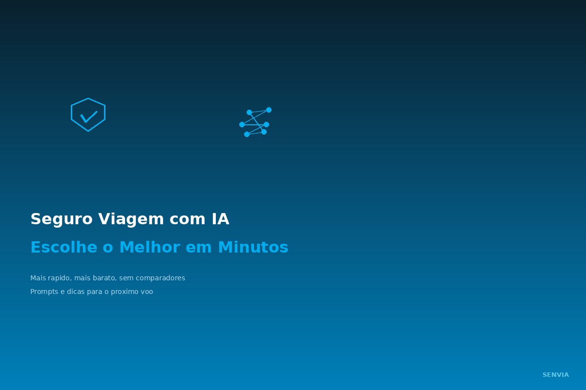 Seguro viagem com IA: escolhe o melhor em minutos